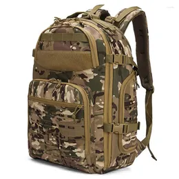 Backpack Military Tactical 45 Liters Trekking Hunting Tactics Man Camping Army Molle Climbing Rucksack Outdoor Waterproof Bags