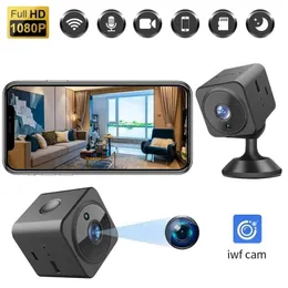 AS02 Infrared Night Mini Ip Camera Home Security Wireless WiFi Night Vision Voice Intercom Square IP Camera