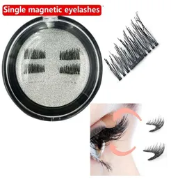 Easy to Wear Magnetic Eye Lashes Single Magnetic False Eyelashes Extension Curl Full Strip Eyelash Magnetic Fake Eyelashes Eye Mak2193659