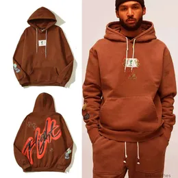 Tasarımcı Hoodie Erkek Sweatshirts Fashion Street Giyim Amerikan High Street Travi Scotts CO BR ED CACTUS Brown Hoodie