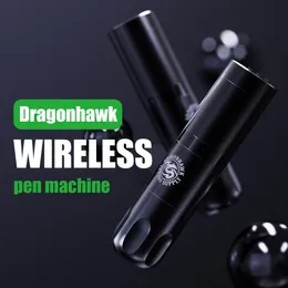 Dragonhawk x3 máquina de caneta de tatuagem sem fio pistola de motor rotativo para jogador iniciante de tatuagem WQP-201
