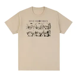 Herr tshirts serieexperiment lain tshirt harajuku streetwear manga bomull män t shirt tee tshirt kvinnor toppar 230417