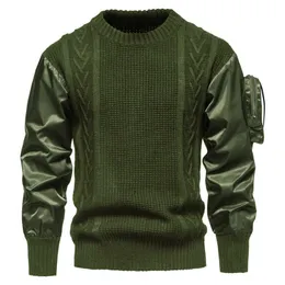 Hoodies للرجال Sweatshirts 2023 ماركة أزياء الرجال جولة الرقبة المقصورة بأكمام جيب صلبة سترة قميص معطف قميص الرجال 2S