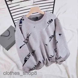 BALENGSS SWEATERS BUDIE TOP Designer Brand Fahion 2023 Autumn and Winter New Paris BB Family Letter Wo Modern