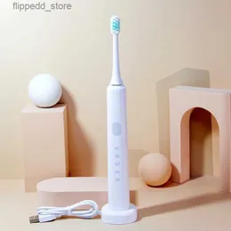 Diş fırçası yetişkin sonik elektrik diş fırçası usb şarj edilebilir akıllı otomatik ultrasonik diş fırçası brosse bir diş elektriği su geçirmez q231117
