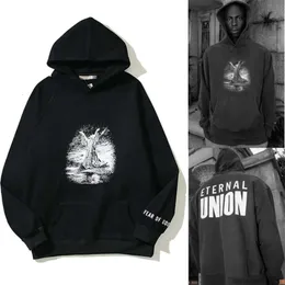 Projektant bluzy bluzy męskie mody streetwear fogs High Street Co Br ed Eternal Collection Pullover Hoodie Union God Edition Loose Fashion Hoodie Men