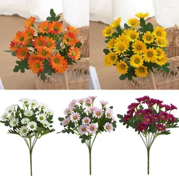 Dekorative Blumen Chrysantheme Simulation Blumenstrauß Kleines Gänseblümchen Pastoral Heimdekoration Blume Springende Orchidee Kamille