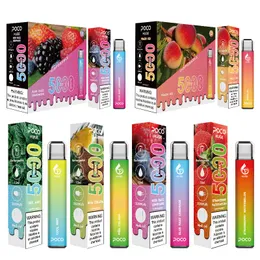 Original Poco Huge E cigarette 5000 puffs 5k Disposable Vape vaper Pen Eletronic Rechargeable 950mAH 15ML 10 Color Device Newest Vapor pen