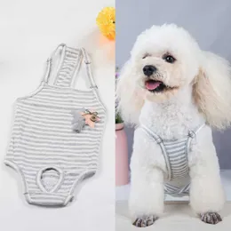 Ubrania zwierząt domowych spodnie sanitarne pies bielizna w paski Susped -Pet Pet Fizjologiczne spodnie