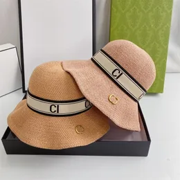 Mody słomy kapelusz sunhats czapki designerskie kapelusze czapki casquette dla mężczyzn kobieta oddychająca letnie ośrodek przeciwsłoneczny Ochrona przeciwsłoneczna jedwabne konopie 2111