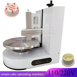 Birthday Cake Cream Icing Coating Machine Wedding Cake Cream Butter Spreading Equioment Cream Spreading Machine