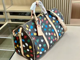 Luxurys Designer Torbalar Tasarımcı Seyahat Çantası Duffle Bag erkek Kadın Moda Cüzdan Büyük Kapasite El çantası Klasik Baskılı Tuval Deri Seyahat Çantası Yatılı Çanta