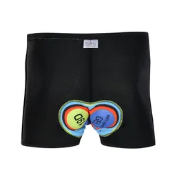 Summer breathable cycling riding panties thickened silicone seat cushion men's bikes shorts