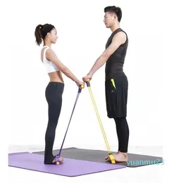 Resistance Bands High Quality Fitness Women Men Sit Up Pull Ropes Latex Pedal Exerciser Yoga 24 Abdominal Muscles