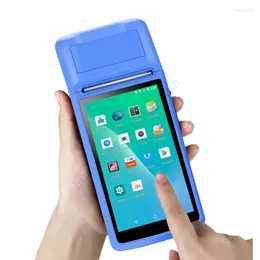 Handheld Android Smart POS Machine High Speed Printing With Multiple Connect Options Use For Logistics Supermarkets