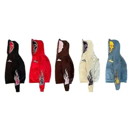 Jaquetas femininas vintage crânio impressão streetwear zíper hoodie feminino estilo harajuku moletom oversized jaqueta com capuz gótico solto streetwear 231117