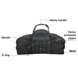 40L 60L 80L Водонепроницаемые дорожные сумки Сумки для багажа большой вместимости Мужская спортивная сумка Дорожная сумка-тоут Выходная сумка Военная вещевая сумка Спортивные сумкиСпортивные сумки