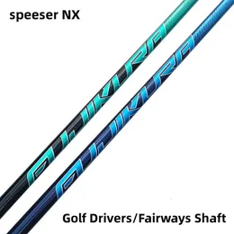 클럽 헤드 브랜드 골프 샤프트 SER NX 드라이버 Greenblue Graphite Fairway Wood Clubs 팁 0335 Y231117