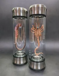 Objetos decorativos estatuetas alienígena jar xenomorph espécime facehugger embrião vidro filme prop réplica 2302249816194