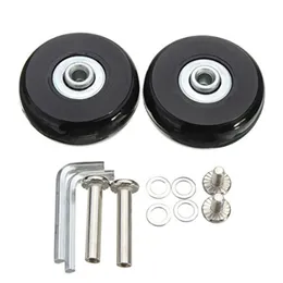 Bag Parts Accessories Repair Set Durable Silent Rubber Sliding Practical Axles Replacement Casters Luggage Wheel Universal Travel Flexible Suitcase 230418