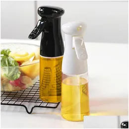Andra köksverktyg 220 ml Plastic Oil Spray Bottle Cooking Vinegar Mist Sprayer Barbecue Oilcan For Home BBQ GRILLING REASTI DHGARDEN DHTEX