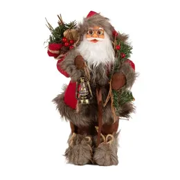 Decorazioni natalizie 30 cm Bambole di Babbo Natale Decorazioni natalizie Albero di Natale Ornamento appeso Decorazioni per la casa Home Navidad Bomboniere Regali Noel 2024 231117