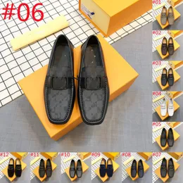 40MODEL Lässige Designer-Loafer Frühling Herrenschuh Luxus-Wildleder-Loafer für Männer Weiche Fahrmokassins Hochwertige flache Herren-Wanderschuhe Slip-on