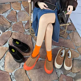 أحذية القطن في تاسمان في وانغ تونغ مع أفخم وسميك 2023 شتاء نوكوم سميكة جديدة