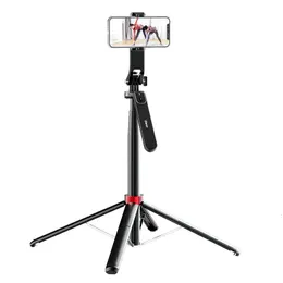 Tripés Ulanzi MA09 PhoneStand para transmissão ao vivo com Bluetooth Controle Remoto Modo Gimbal Selfie Stick Stretchable Tripé 231117