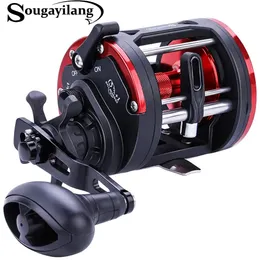 Fly Fishing Reels2 Sougayilang saltwater fishing reel 31bb cast ocean gear ratio 38 1 drag circular bait 231117