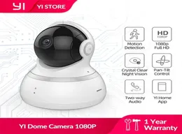 YI Dome Camera 1080P PanTiltZoom Wireless IP Baby Monitor Security Surveillance System 360 Degree Coverage Night Vision Global 29570495