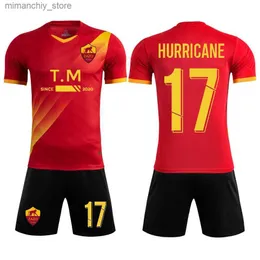 Colecionável 2022 Personalizado Jersey Homens Crianças Adulto Personalidade Camisas de Futebol Conjuntos Kits Treinamento Uniformes de Futebol Definir Futebol Crianças Roupas Q231118