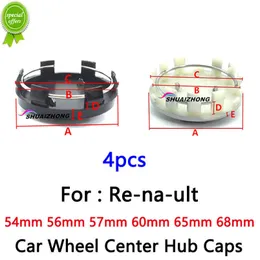 4PCS 54mm 56mm 57mm 60mm 65mm 68mm 3d for car wheel hub center cap