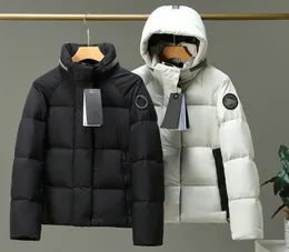 Novo produto Canadá shear down jaquetas esportes ao ar livre masculino militar engrossado ganso para baixo clássico luz alce outerwear feminino