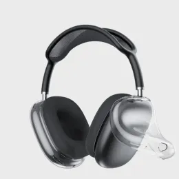 Für Airpods MAX-Kopfhörerelektronik, solides Silikon, hohe benutzerdefinierte, wasserdichte, schützende Kunststoff-Kopfhörer-Reisetasche
