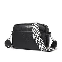 Hbp alta qualidade de couro genuíno das mulheres crossbody sacos ombro 2023 luxo cor sólida bolsa couro vaca feminino mensageiro tote sac