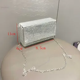 Abendtaschen Abend Clutch Bag Geldbörsen und Handtasche Luxus-Designer Hobo Umhängetasche Shiny Crystal Clutch Geldbörse Partytasche Banketttasche