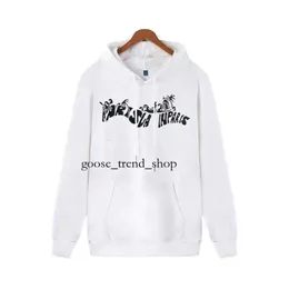 Ontwerper Lanvins Sweater Hoodie Heren en Dames Sweatshirt Letter Gedrukt Pullover Losse Casual Katoenen Kapmantel Jassen G12m# 146 141 322