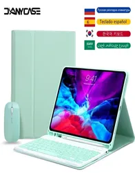 Keyboard Mouse Combos DANYCASE For iPad Case 102 789th Mini 6 Air 2 3 4 5 105 109 105 11 97 5 6th Cover 2211088537076