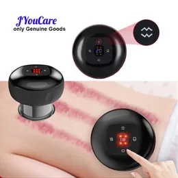 Back Massager JYouCare Electric Vacuum Cupping skin Scraping jars Professional Suction Cups blood cupping guasha therapy health care 231113