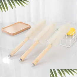 Cleaning Brushes Wooden Long Handle Brush Unique Design For Baby Bottles Scrubbing Tool Kitchen Cleaner Washing Lx3174 Drop Delivery Dhpib