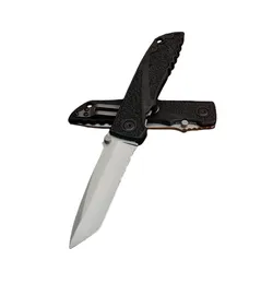 Fabryczna cena G217A Strvival Składanie noża 8cr13mov tytanowa powłoka Tanto Point Blade Aluminium Aluminium Rękołaj