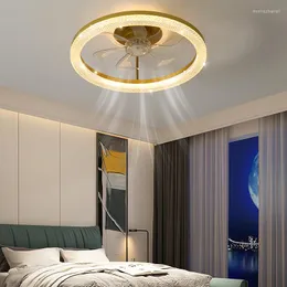 Plafoniere JJC Lampada da ventilatore multifunzione per uso domestico LED muto adatto per soggiorno studio camera da letto