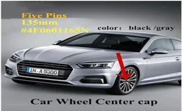 4PCS Wheel Hub Cap Center Cover 135mm ABS Hub Cap Logo sline 4F0601165 4F0601165N for A4L A6L Car Styling4559607