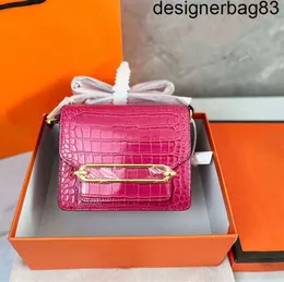 Roulis Designer Bag Top Quality Bag Bolsas Shoulde CrossBody Couro Real Moda Senhora Flap Mini Carteiras Bolsa Casual Gold Hardware Mulheres Bolsa