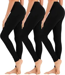 Diravo High Pherced Womens Leggings Black Buttery Buttery Soft Smint Control Pants مبطنة Legging Leging for Yoga Workout Athletic