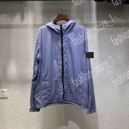 Stones Island Ceket Ceket Gonng İlkbahar ve Yaz İnce Moda Marka Kaplama Açık Güneş Kanıtı Rüzgar Derecesi Güneş Kıyafetleri Su Geçirmez CP Ceket 11 3TJL