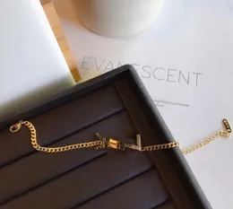 Модель -дизайнерский браслет бренд буквы очарование браслеты золотые металлические змеи цепочки