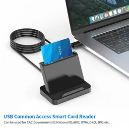 Leitores de cartão de memória SCR816 Smart CAC Reader Imposto Arquivamento SIM IC ATM pode ser usado para acesso universal ID do governo Nacional 231117
