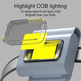 ヘッドランプは、磁気充電ライト衣服クリップを備えたポータブル多機能を導入しました。